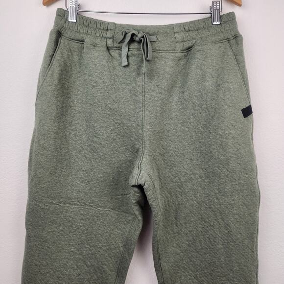 Lunya Lahgo Restore Double Faced Pant Sweatpant Jogger Humble Green Medium NWOT - Picture 2 of 10